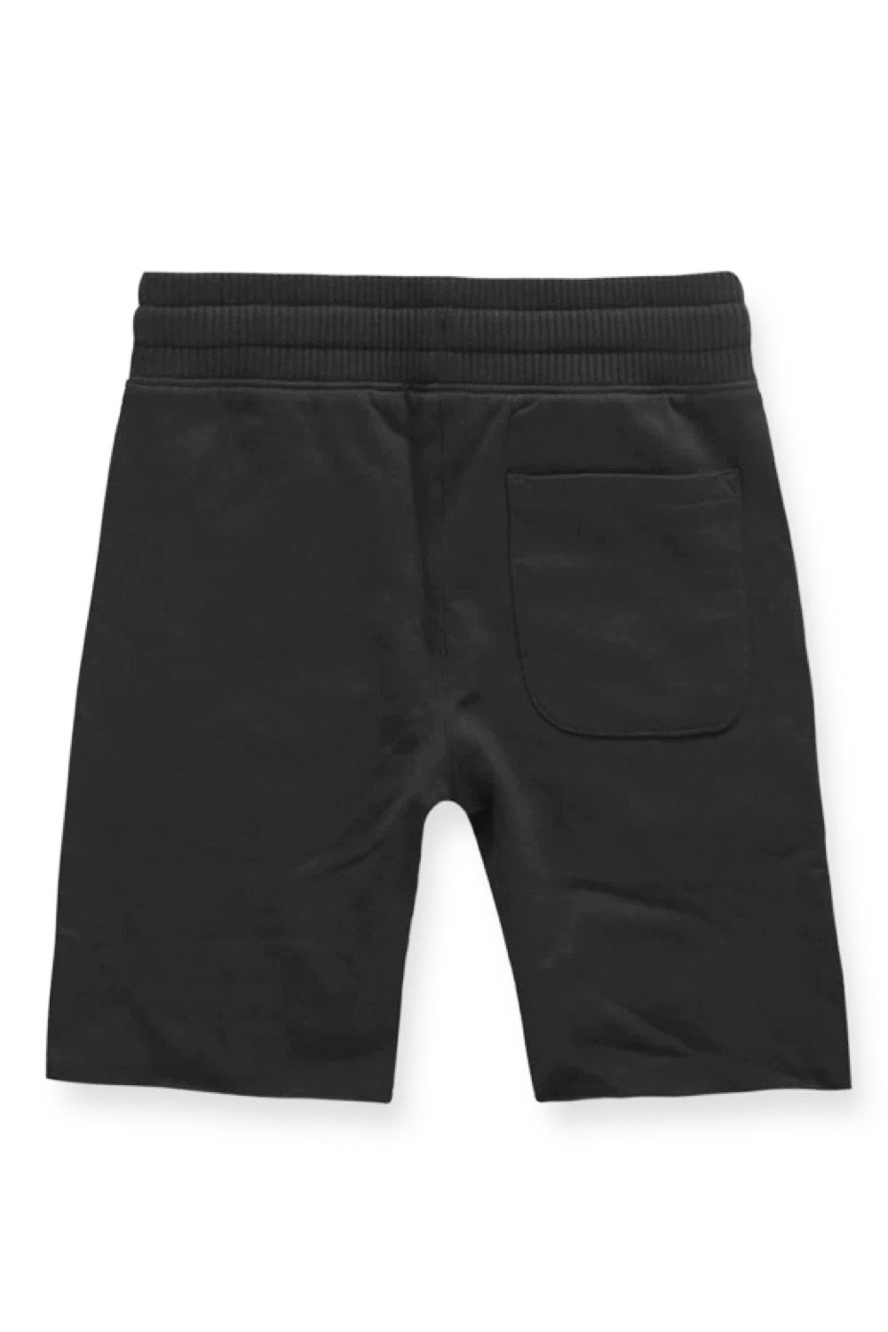 Boy’s Fleece Shorts with Ribbings | Jordan Craig Black