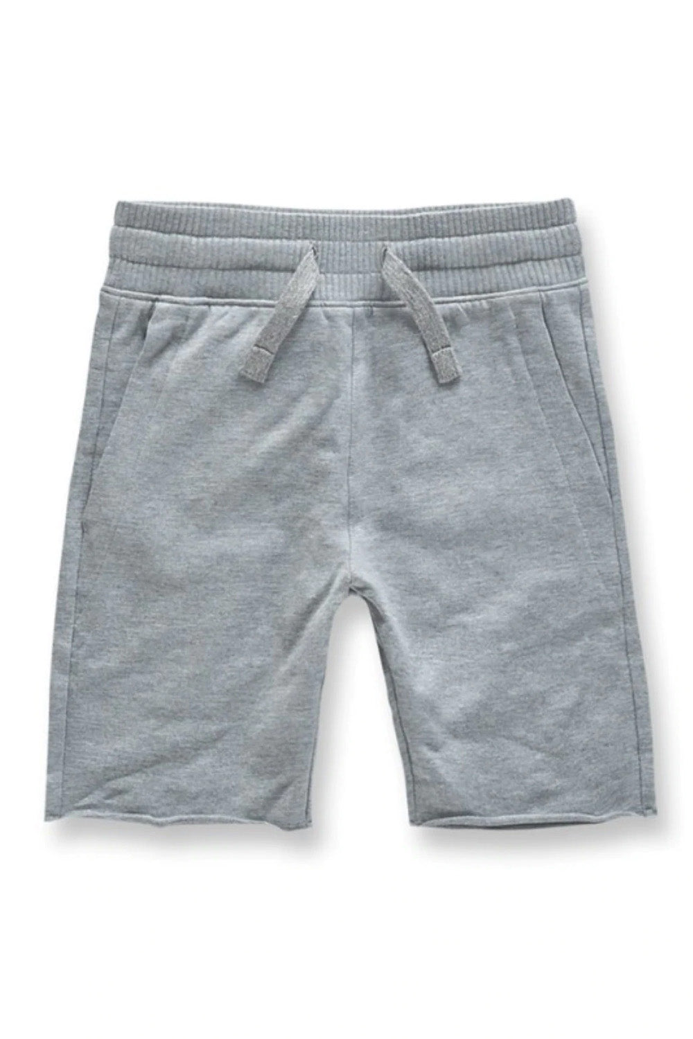 Boy’s Fleece Shorts with Ribbings | Jordan Craig Heather Grey