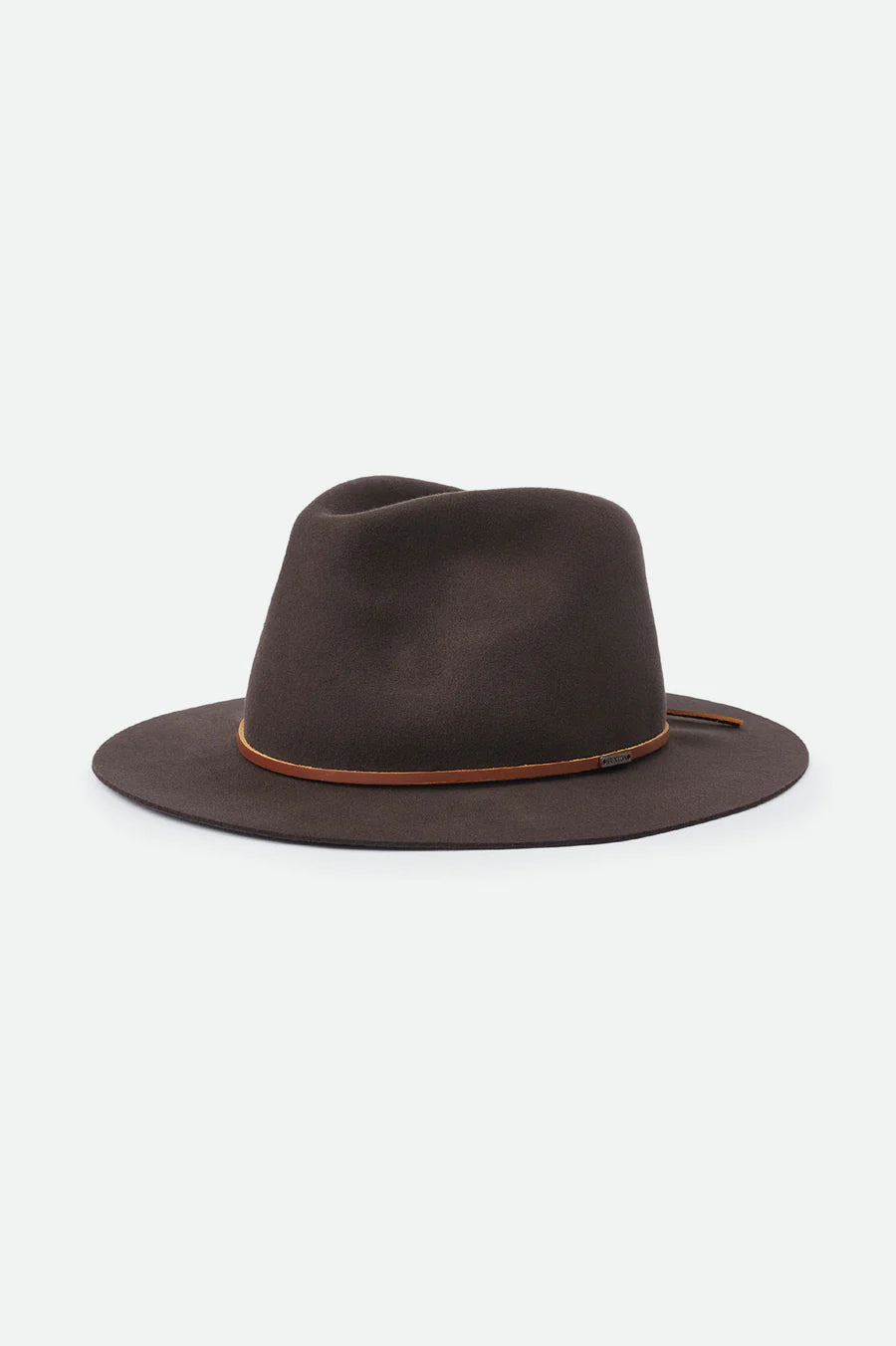 Brixton Wesley Fedora - Coffee