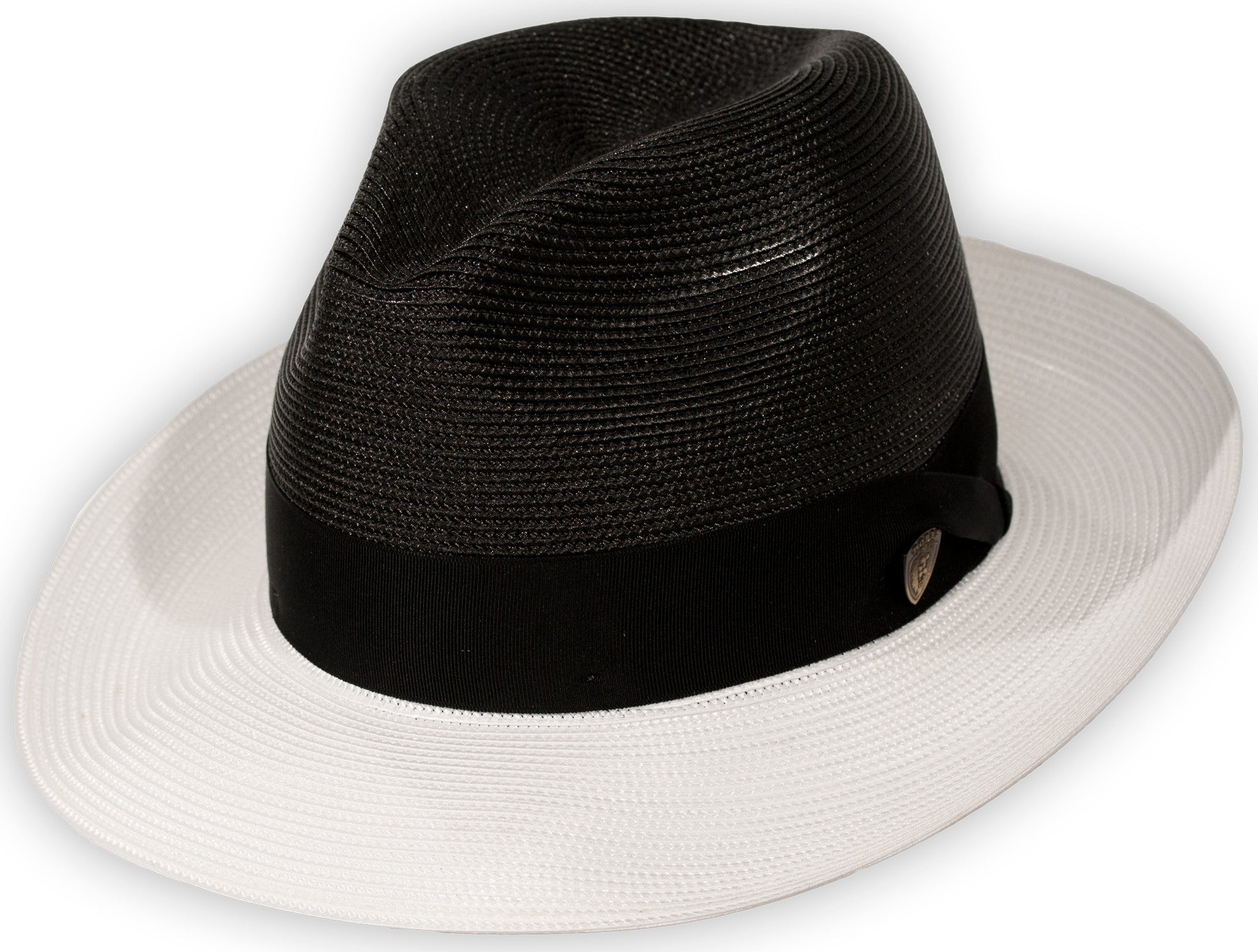 Dobbs Toledo Two-Tone Straw Fedora