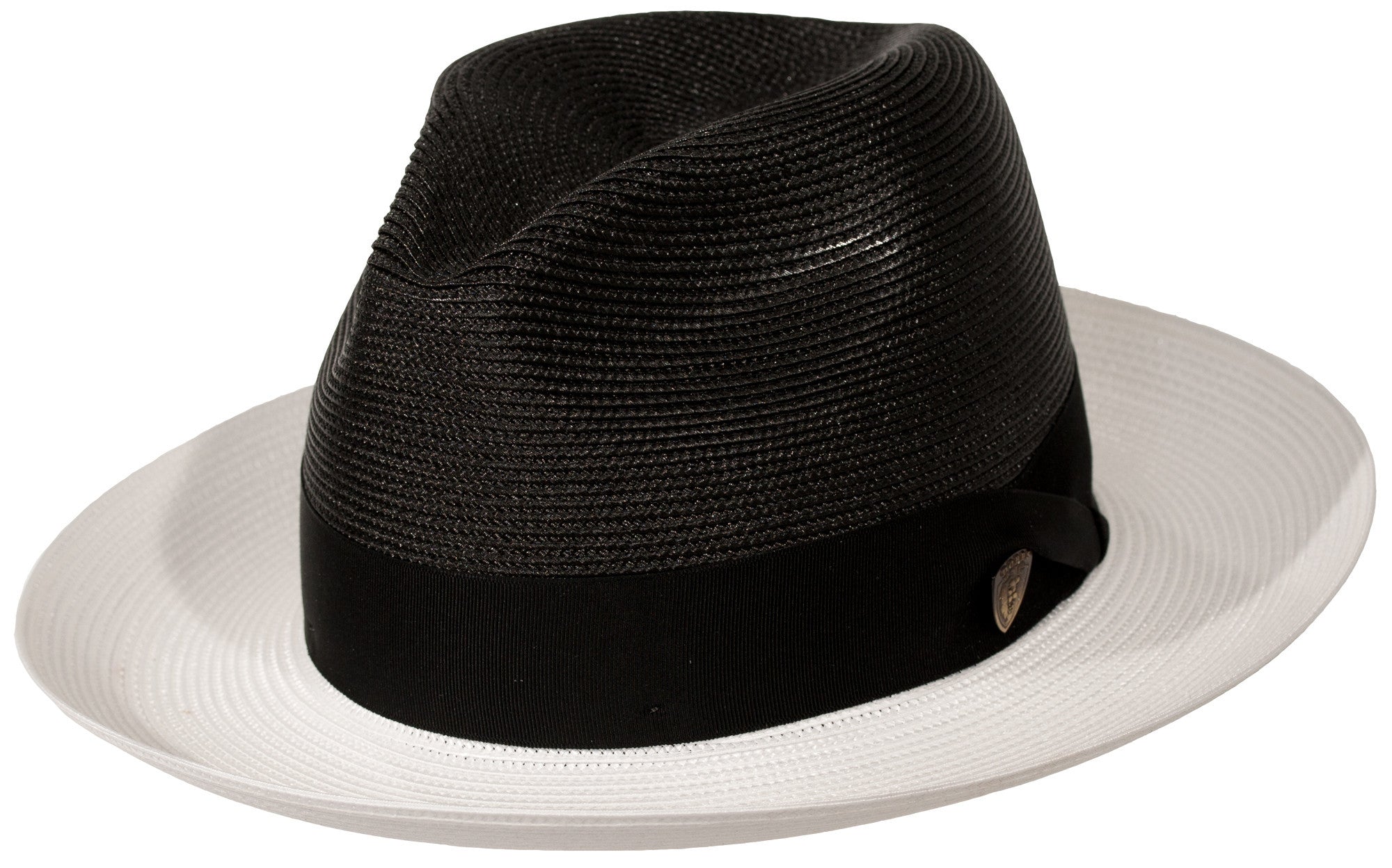 Dobbs Toledo Two-Tone Straw Fedora