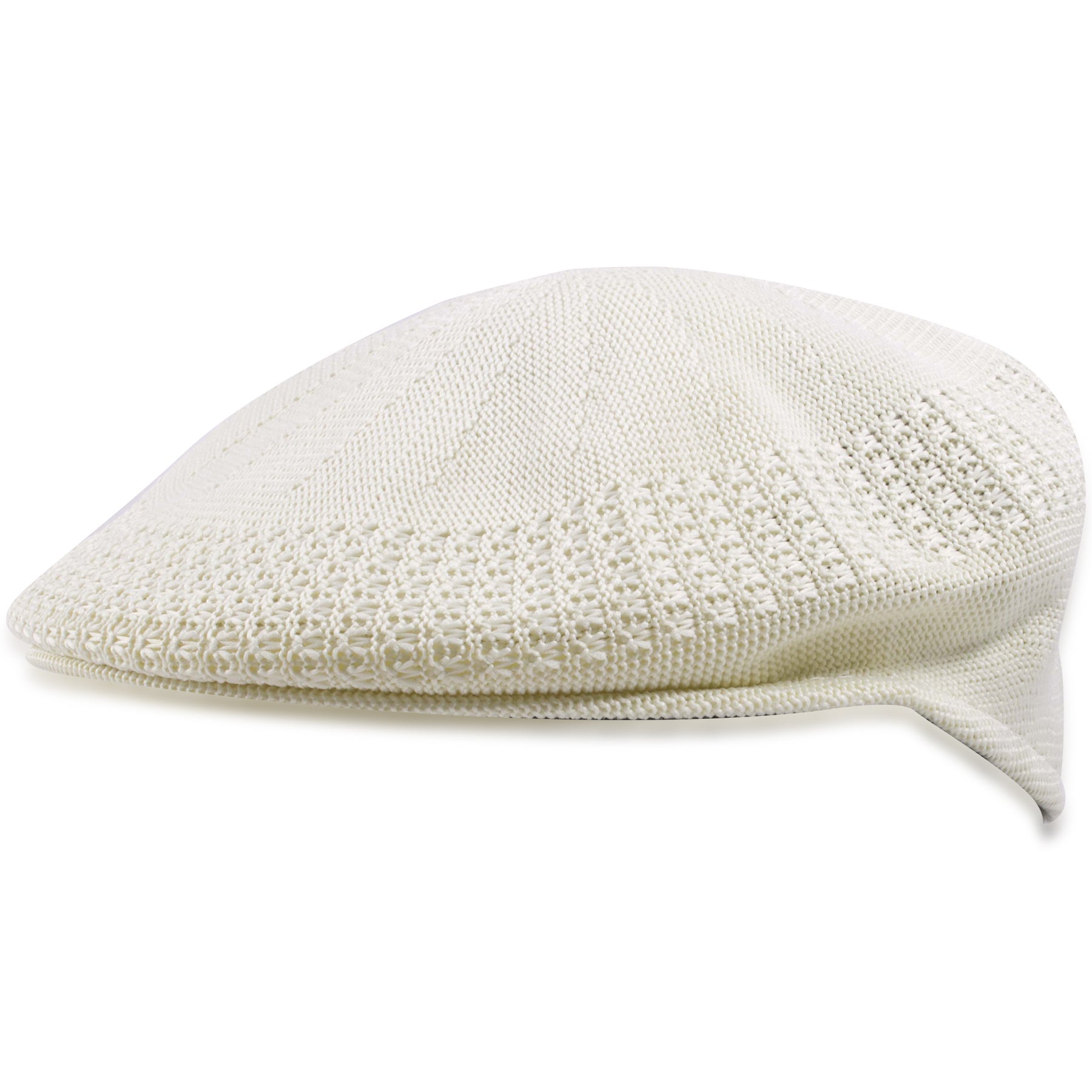 Hand-Woven Cream Breathable Paper Boy Cap