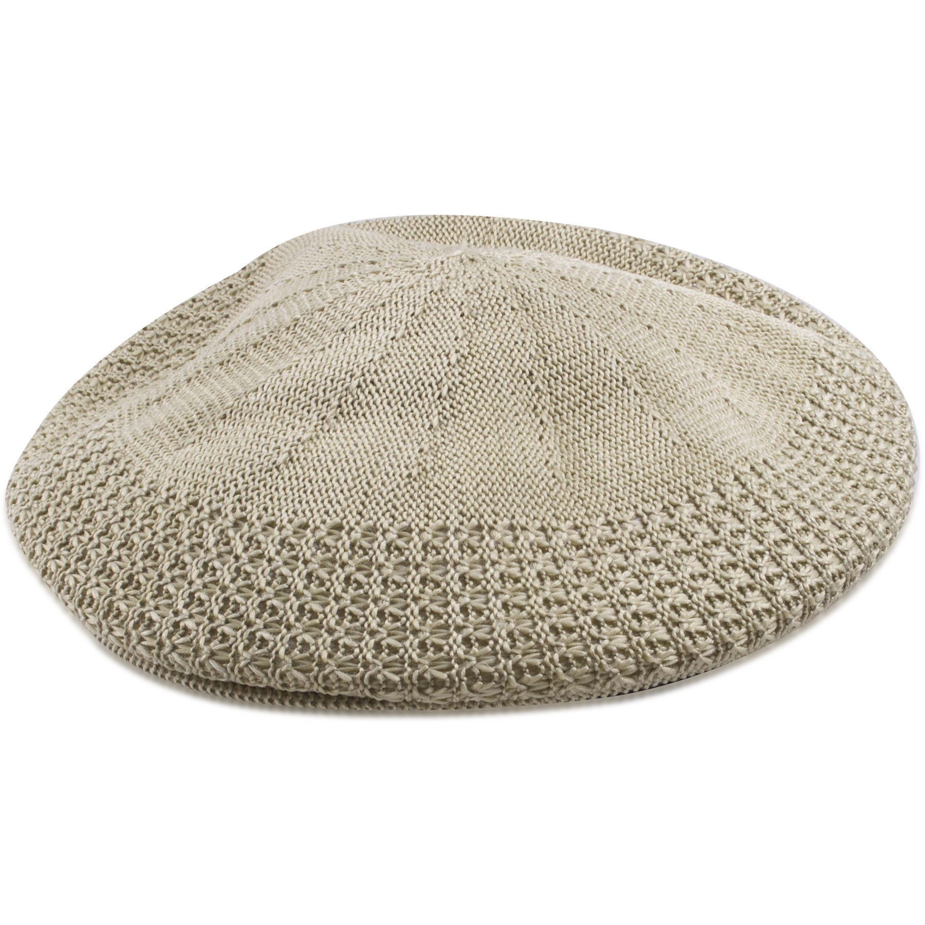 Hand-Woven Khaki Breathable Paper Boy Cap