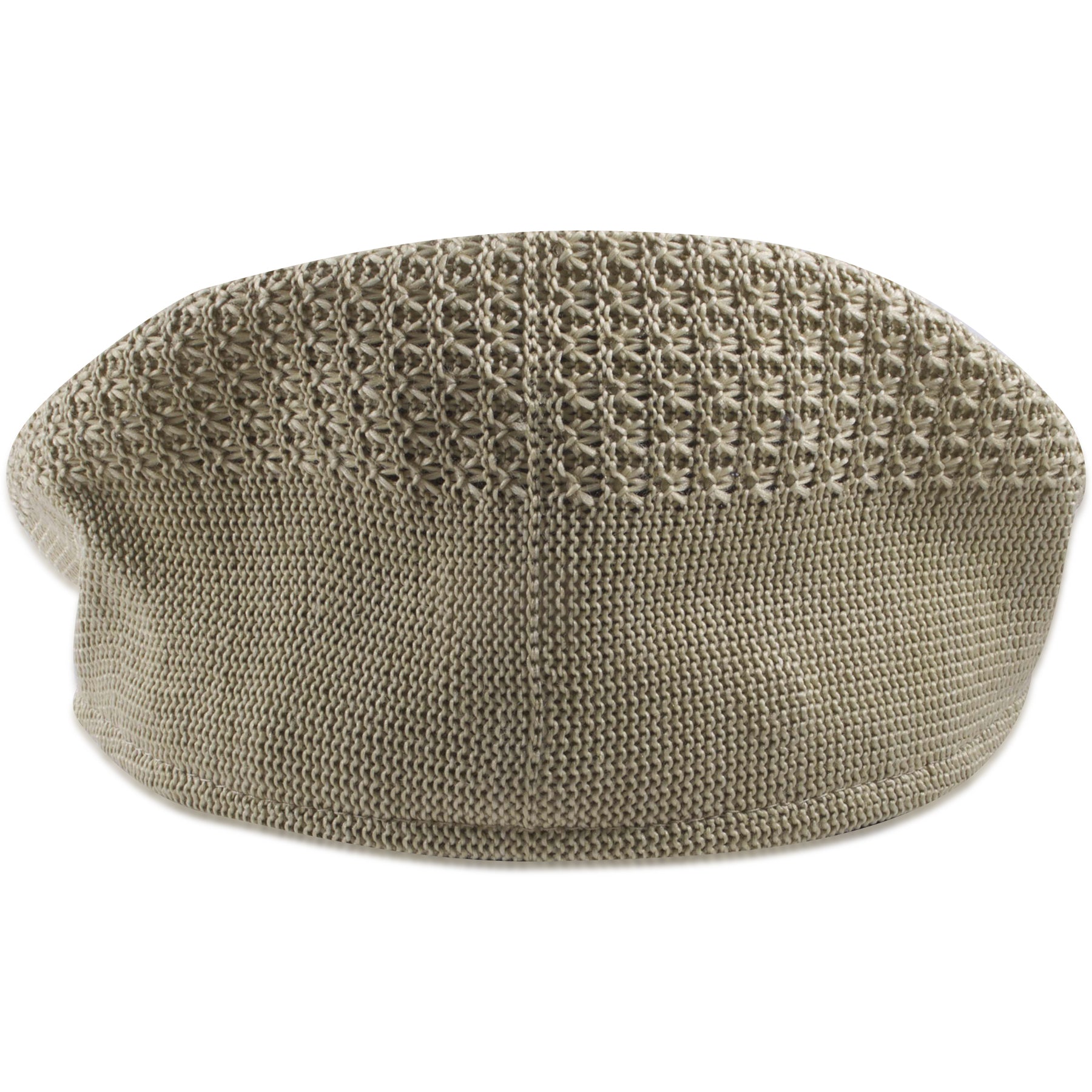 Hand-Woven Khaki Breathable Paper Boy Cap