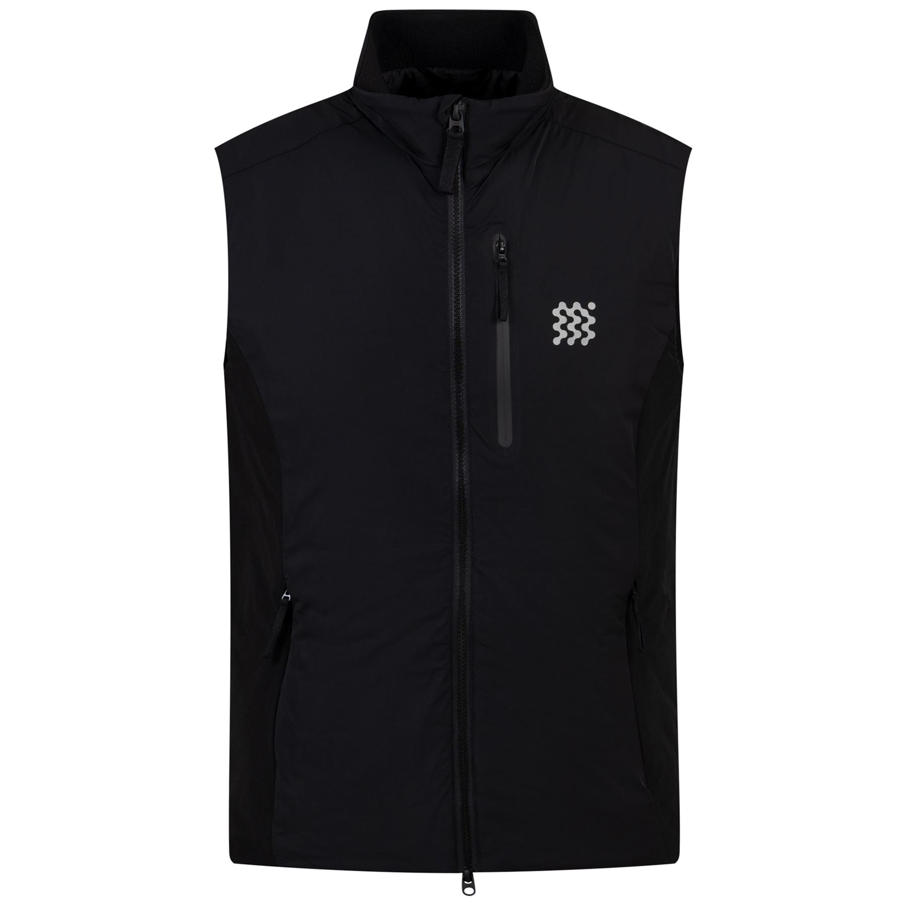 Insulated Course Woven Gilet Black - 2024