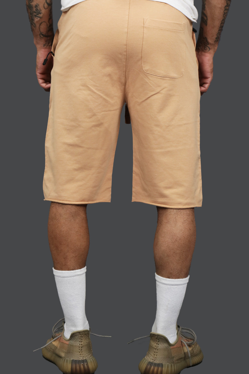 Men’s Fleece Shorts with Zipper Pocket | Jordan Craig Clay