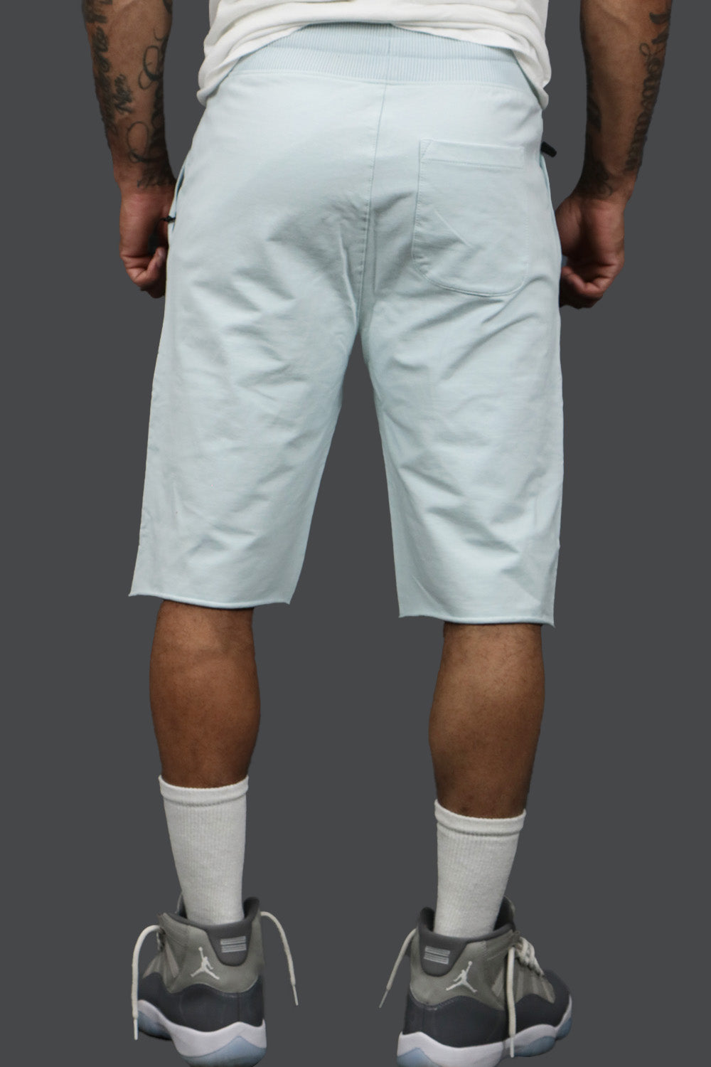 Men’s Fleece Shorts with Zipper Pocket | Jordan Craig Sky Foam