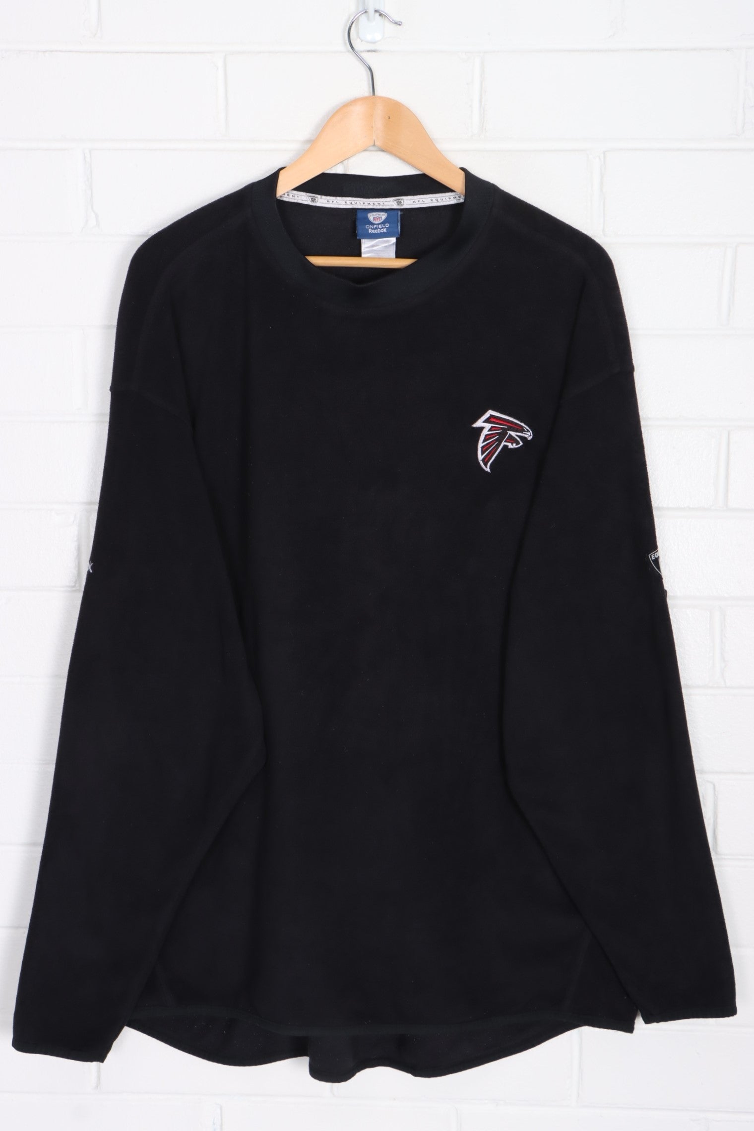 NFL Atlanta Falcons REEBOK Embroidered Fleece Sweatshirt (XL)