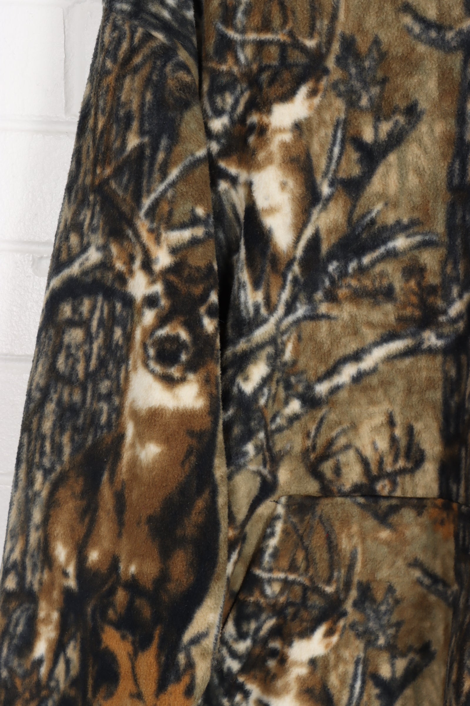 North River Deer Hunting All Over Camo Fleece Hoodie (XL-XXL)