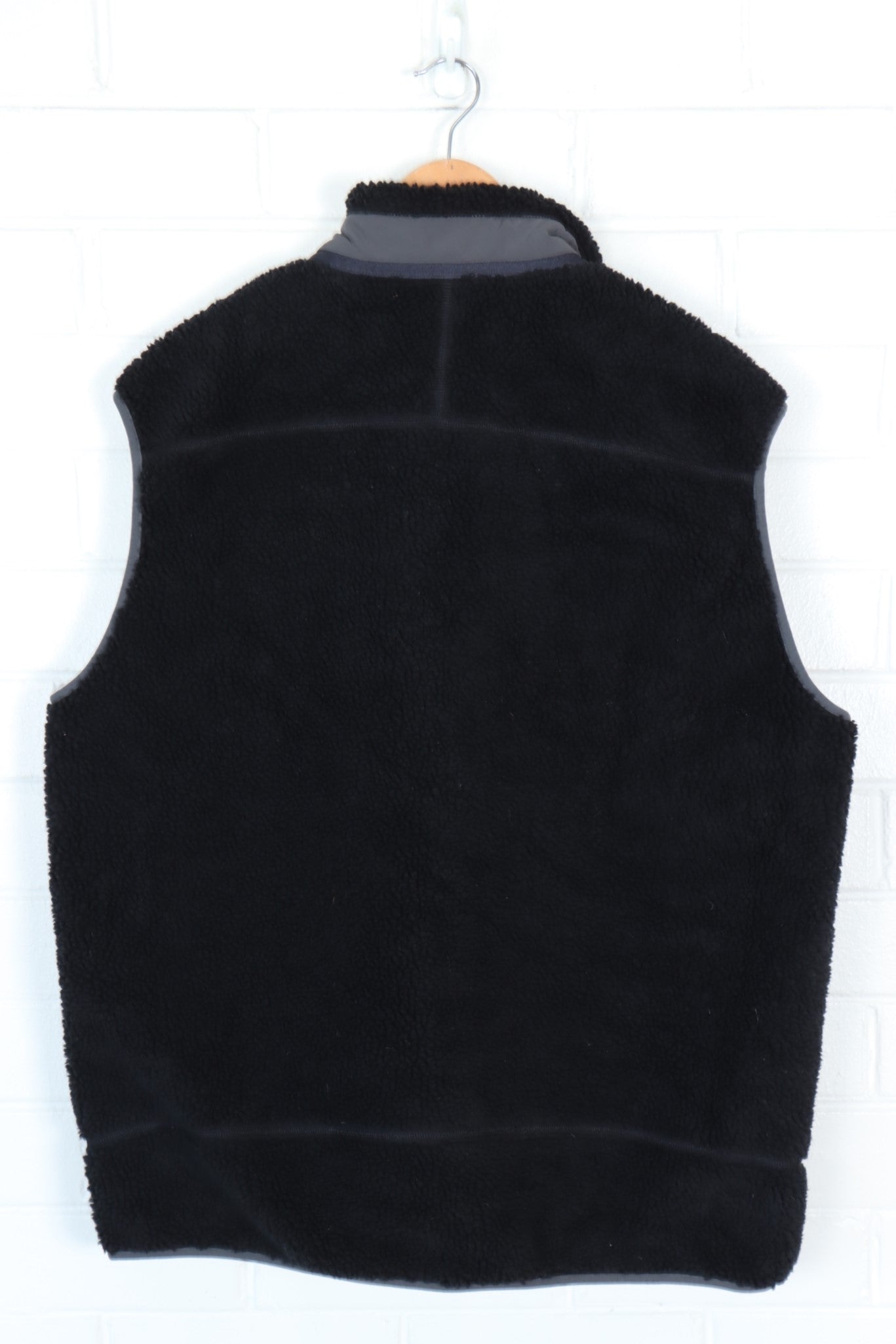 PATAGONIA Black Panel Fleece Vest (XXL)