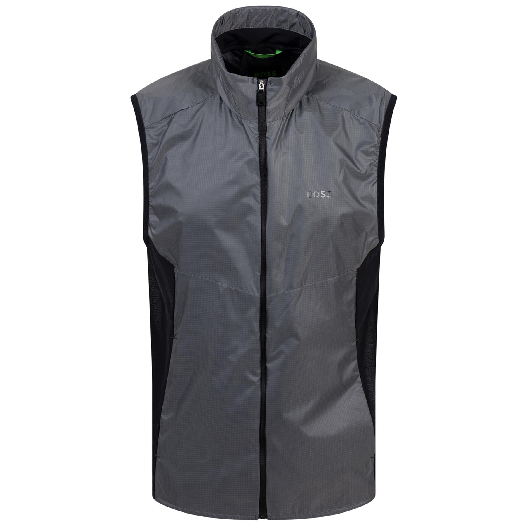 V_Metropolis Slim Fit Gilet Charcoal - SU24