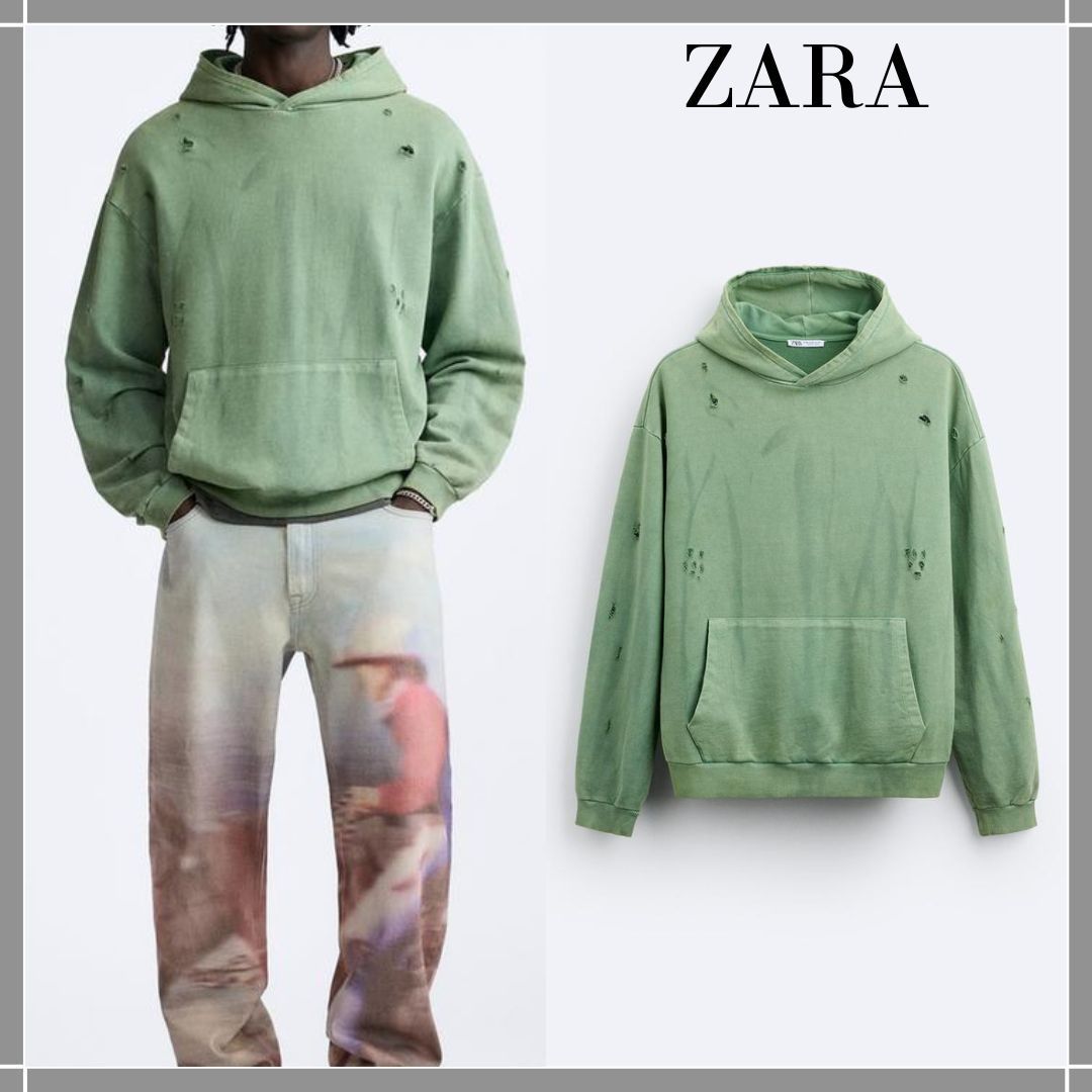 ZARA  |Hoodies